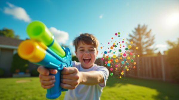 Orbi gun: Ultimate electric gel ball blaster for outdoor fun