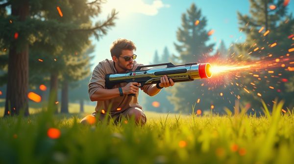 Orbi gun: Ultimate electric gel ball blaster for outdoor fun